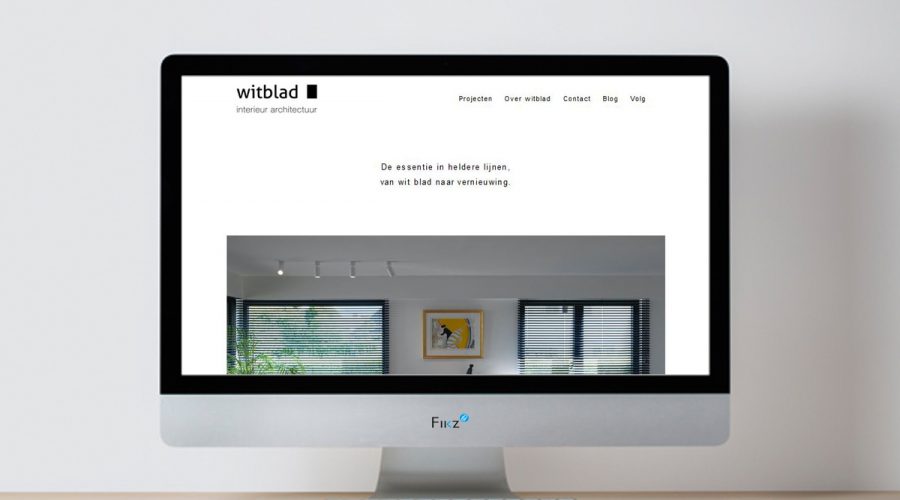 Copywriting - teksten voor website architecten Kortrijk witblad